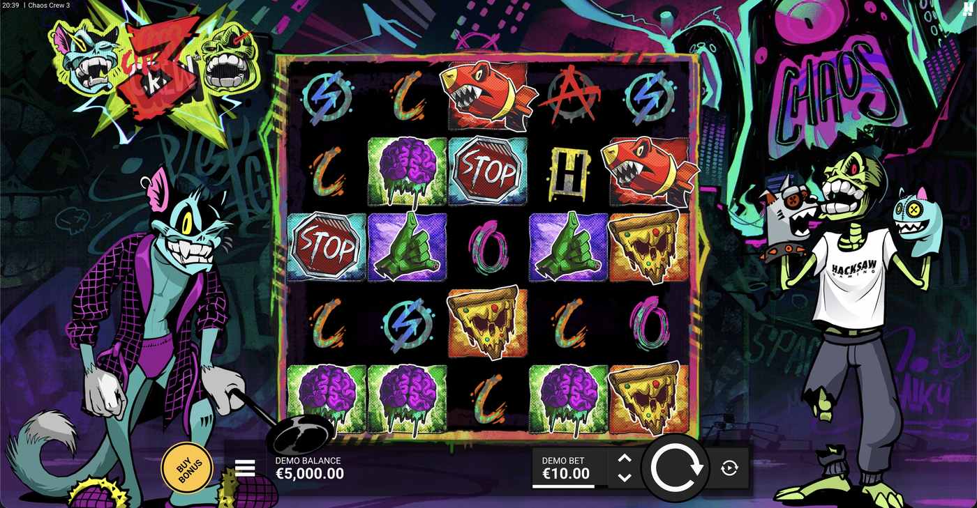 Chaos Crew 3: image of main menu