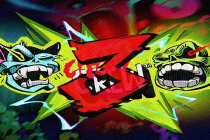 Chaos Crew 3 Online Slot Logo