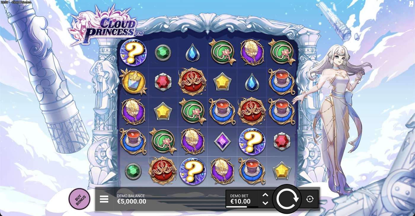 Cloud Princess: image of main menu