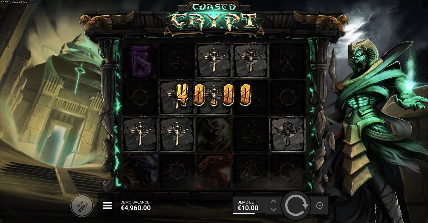 Cursed Crypt: image of winning