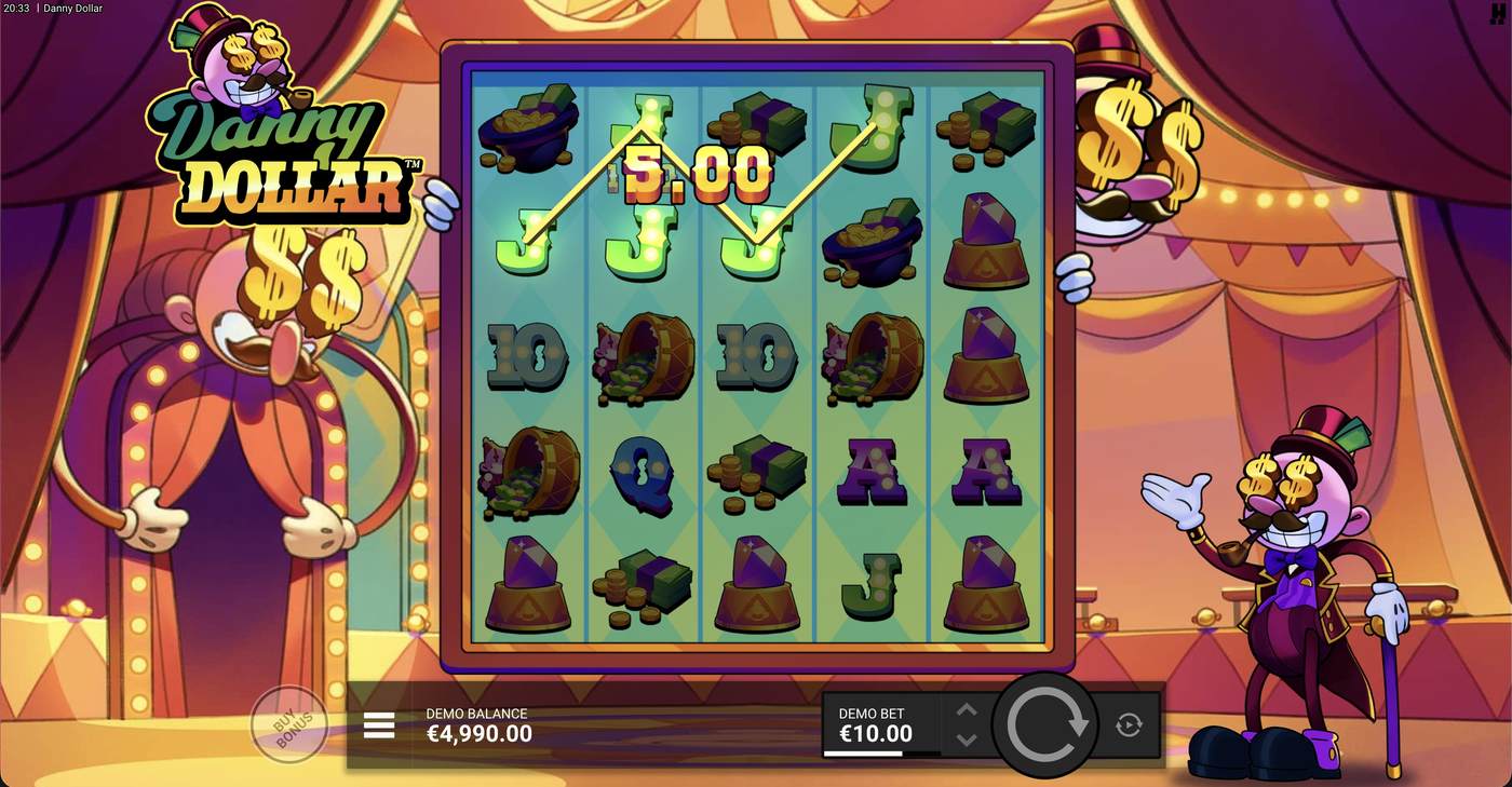 Danny Dollar: image of winning
