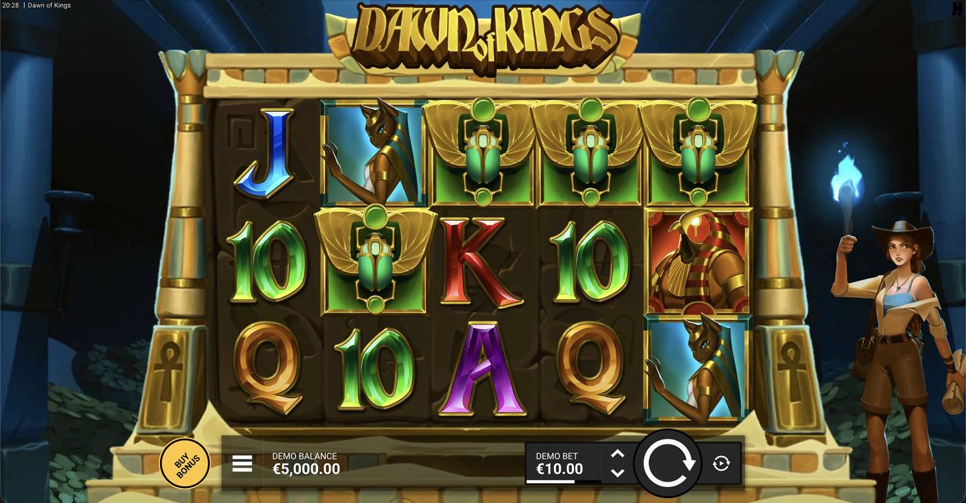 Dawn of Kings: image of main menu