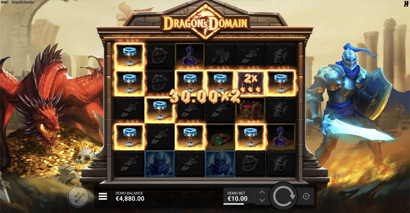 Dragon's Domain: image of winning
