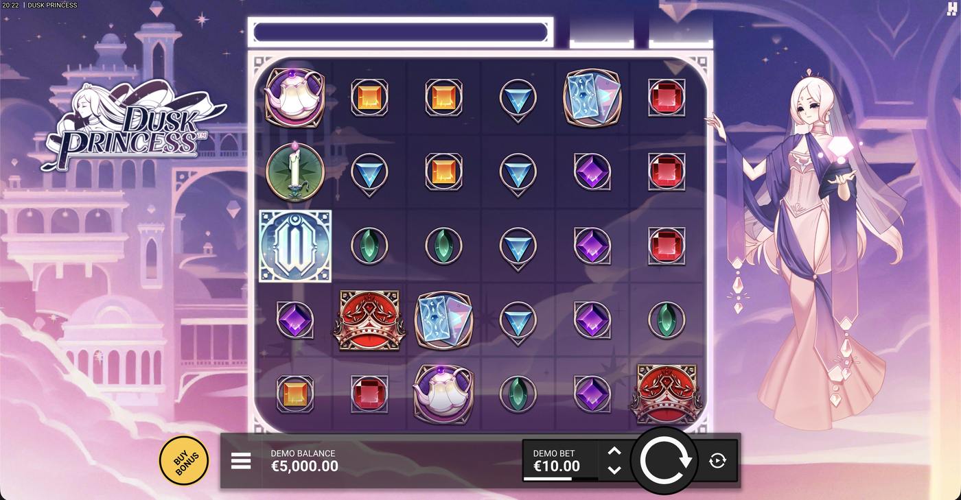 Dusk Princess: image of main menu