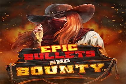 Epic Bullets and Bounty Online Slot Logo
