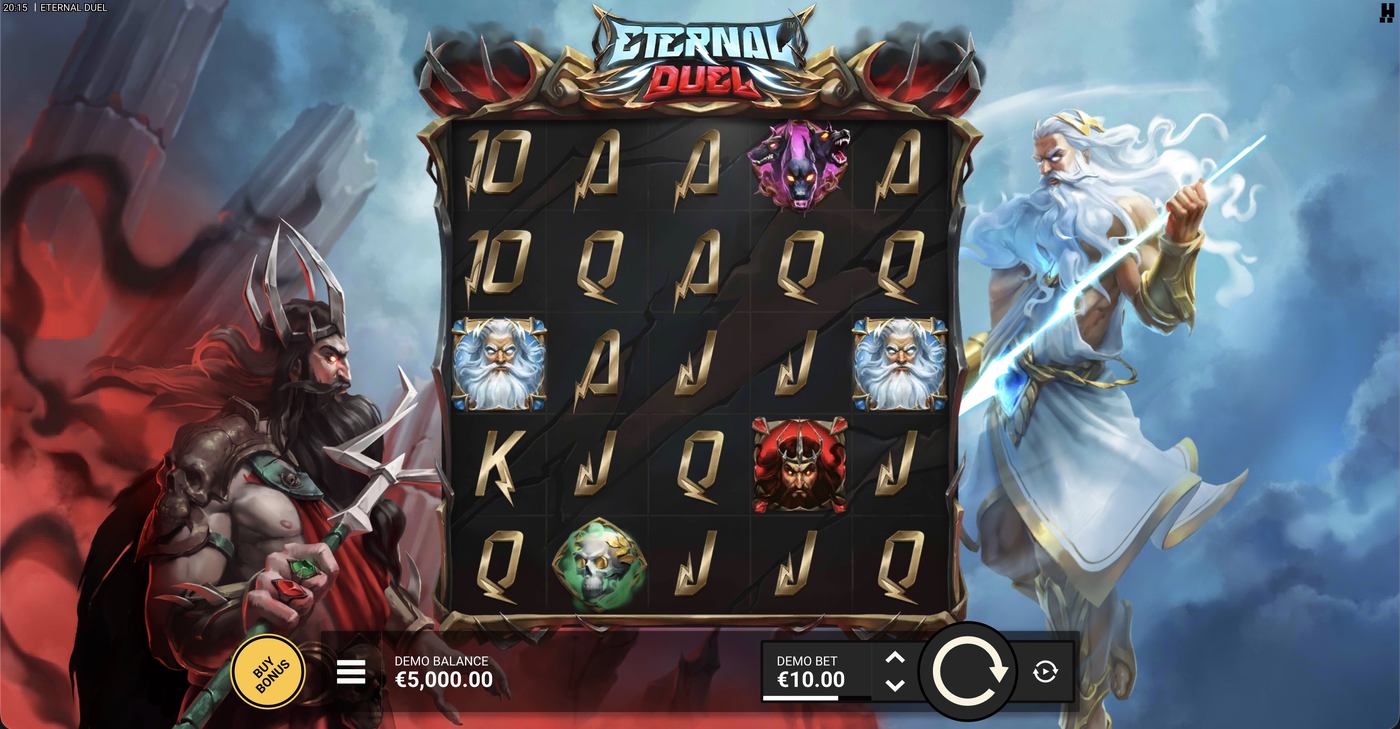 Eternal Duel: image of main menu