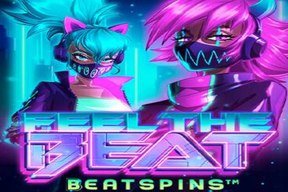 Feel the Beat Online Slot Logo