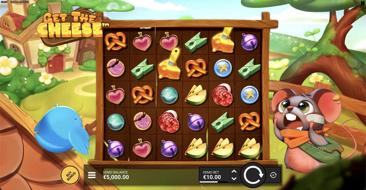 Get the CHEESE: image of main menu