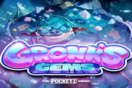Gronk's Gems Online Slot Logo