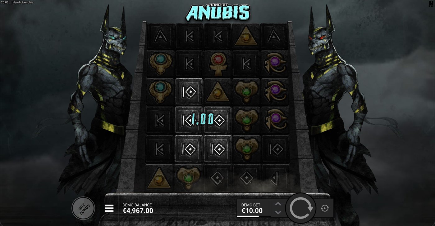 Hand Of Anubis: image of winning