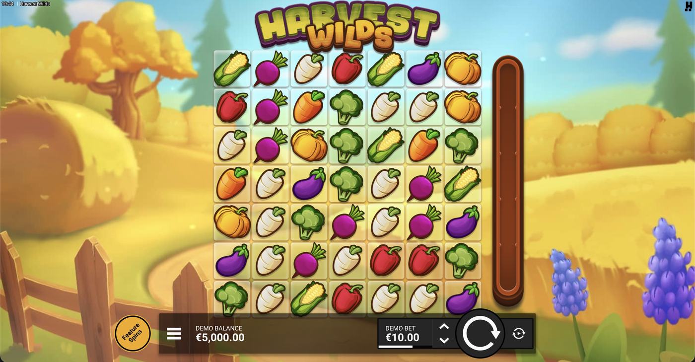 Harvest Wilds: image of main menu