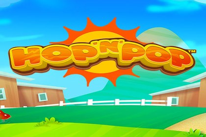 Hop'N'Pop Online Slot Logo