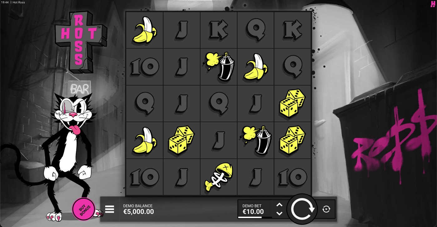 Hot Ross: image of main menu