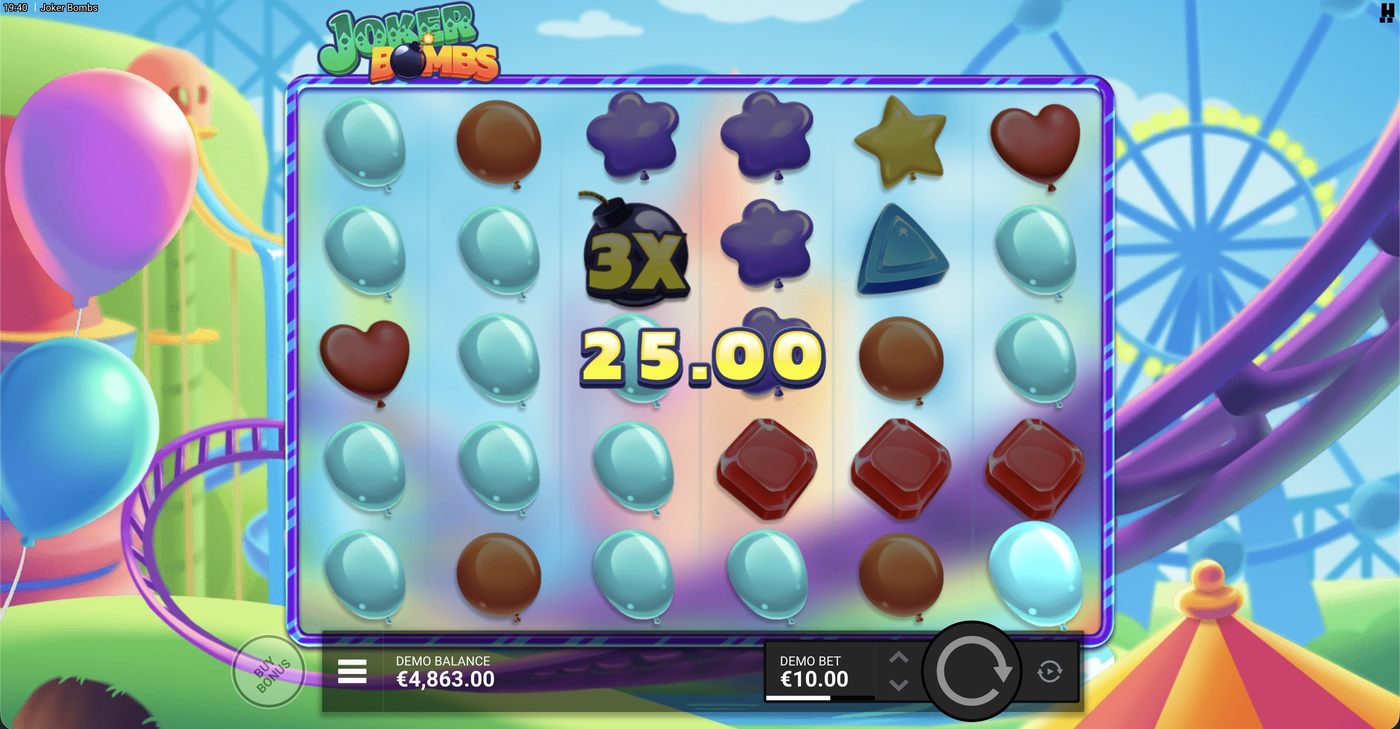 Joker Bombs: image of winning
