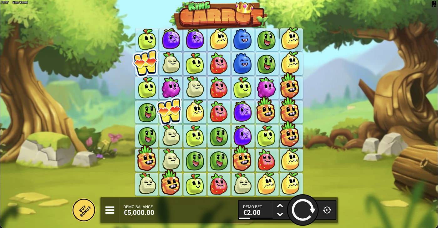 King Carrot: image of main menu