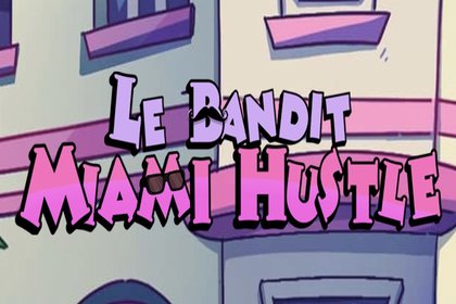 Le Bandit Miami Hustle Online Slot Logo