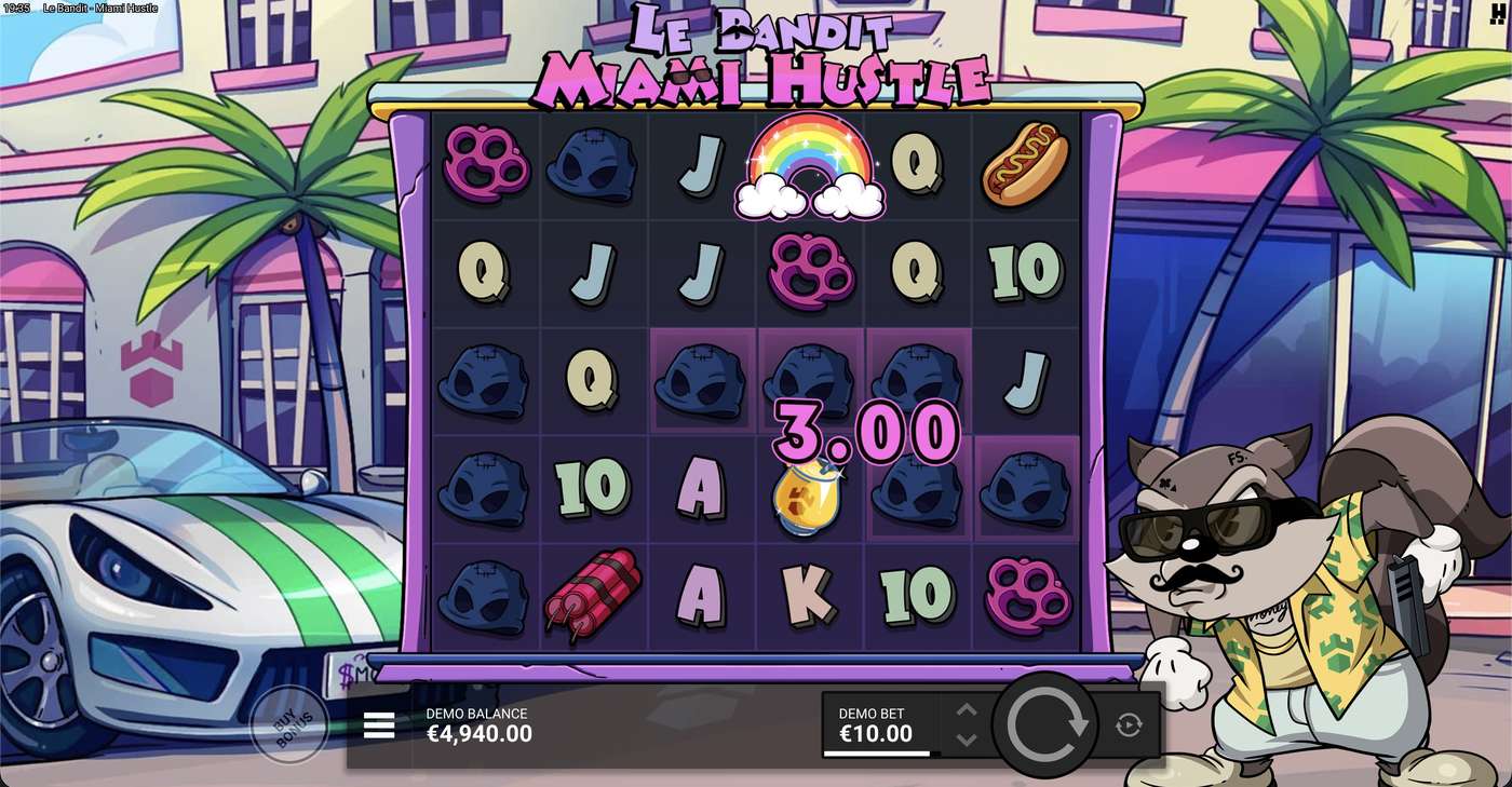 Le Bandit Miami Hustle: image of winning