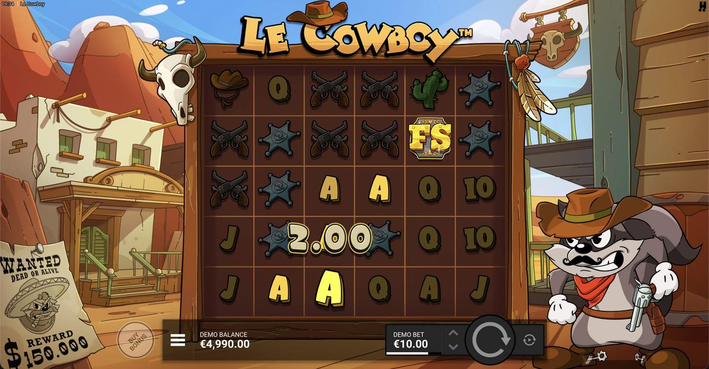 Le Cowboy: image of winning