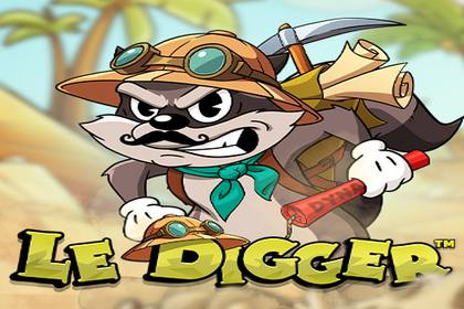 Le Digger Online Slot Logo