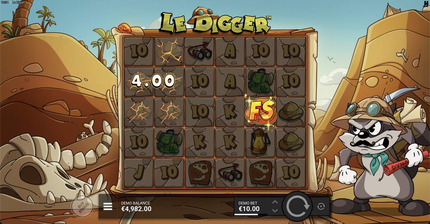 Le Digger: image of winning