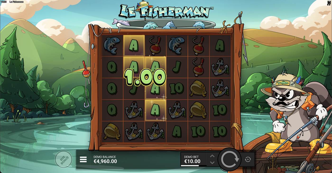 Le Fisherman: image of winning