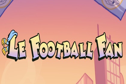 Le Football Fan Online Slot Logo