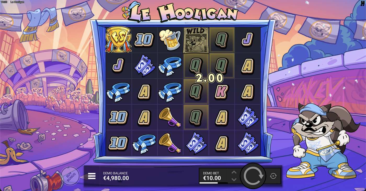 Le Hooligan: image of winning