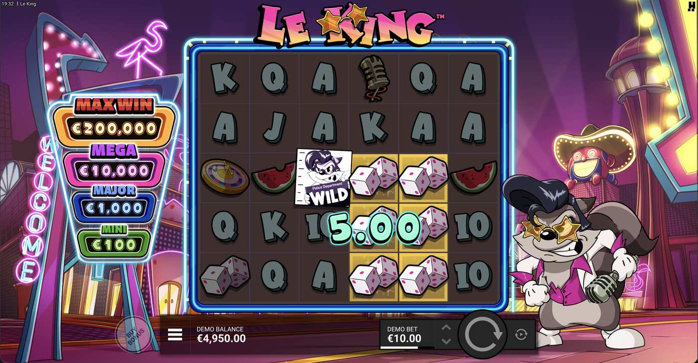 Le King: image of winning