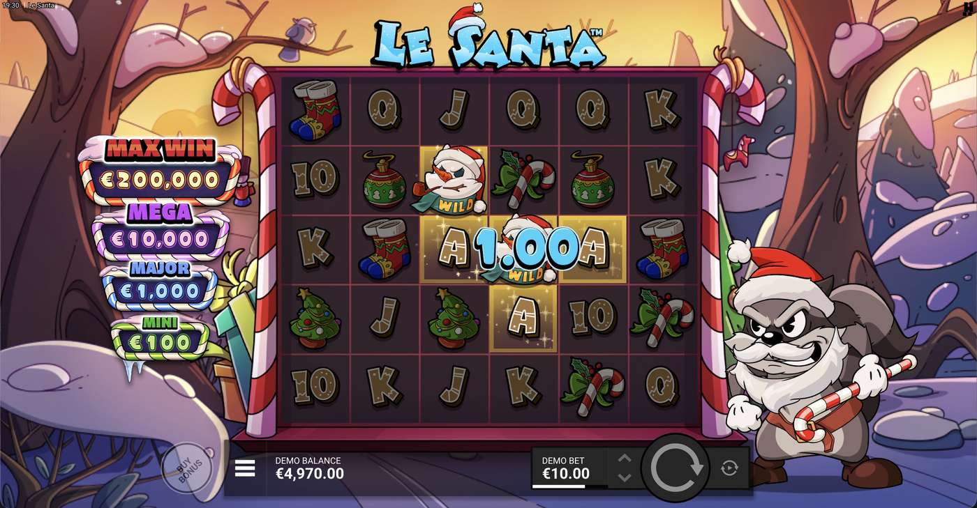Le Santa: image of winning