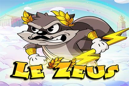 Le Zeus Online Slot Logo