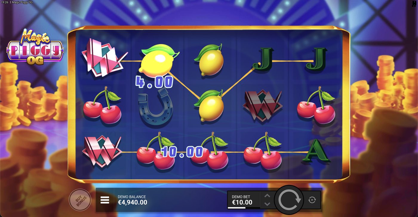Magic Piggy OG: image of winning