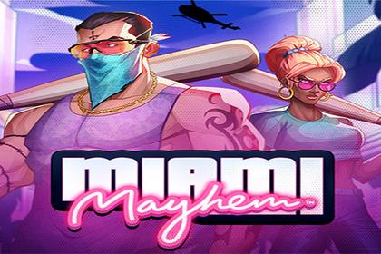 Miami Mayhem Online Slot Logo