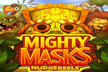 Mighty Masks Online Slot Logo