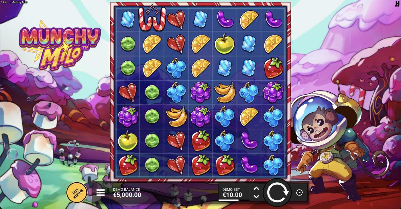 Munchy Milo: image of main menu