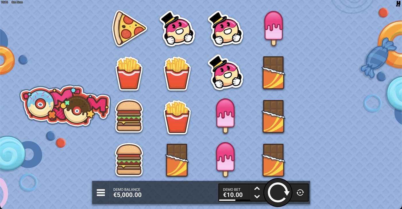 OmNom: image of main menu