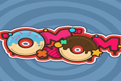 OmNom Online Slot Logo