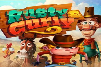 Rusty & Curly Online Slot Logo
