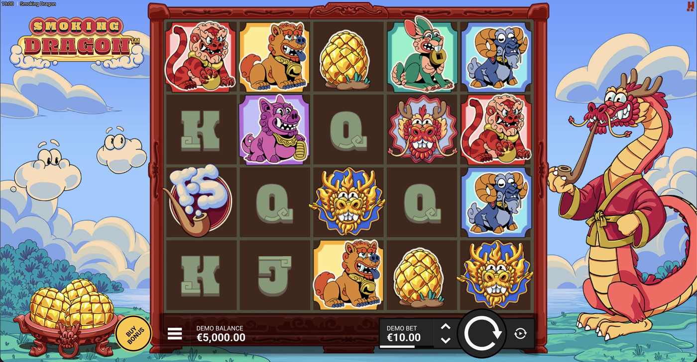 Smoking Dragon: image of main menu