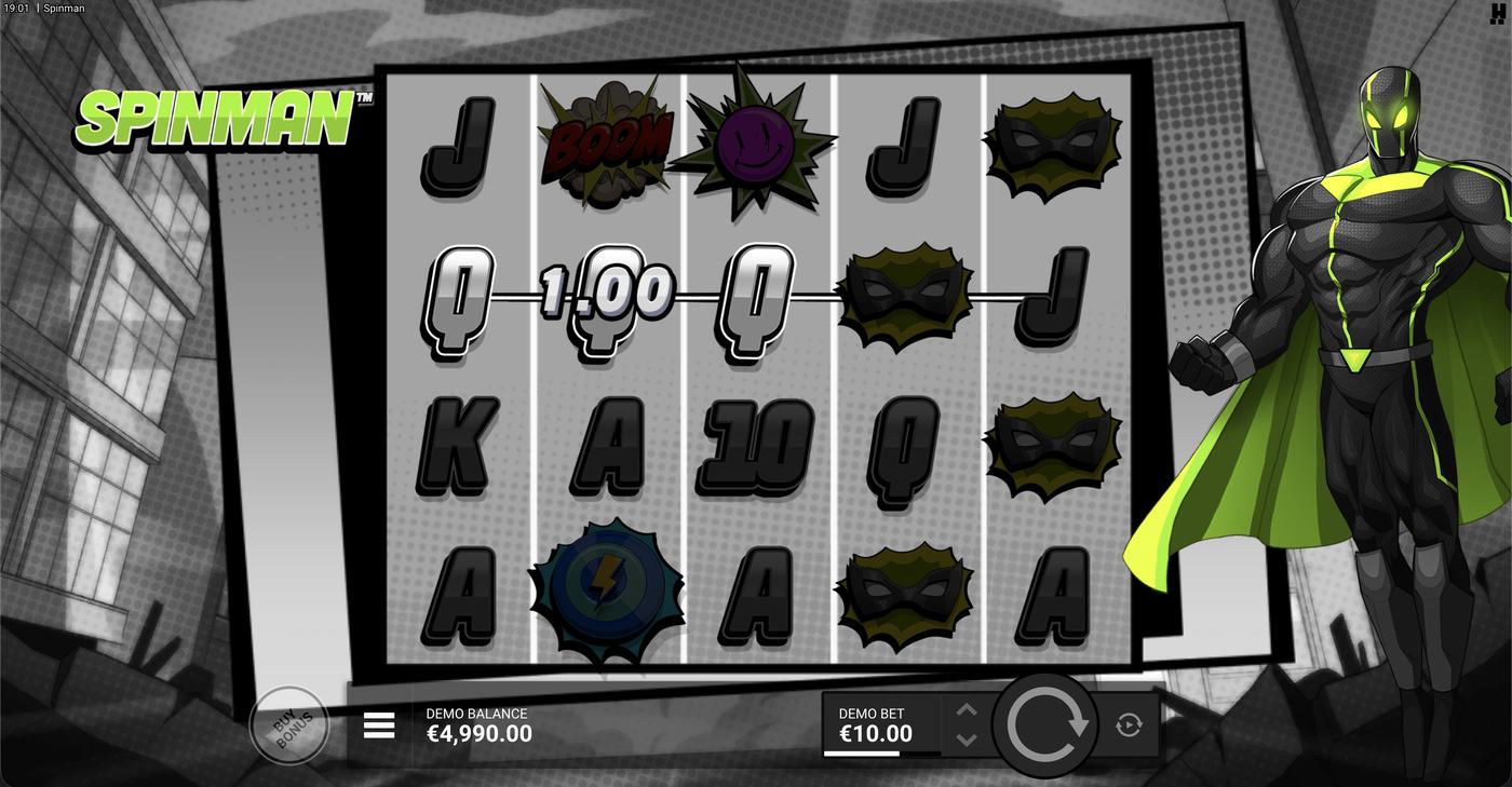 Spinman: image of winning