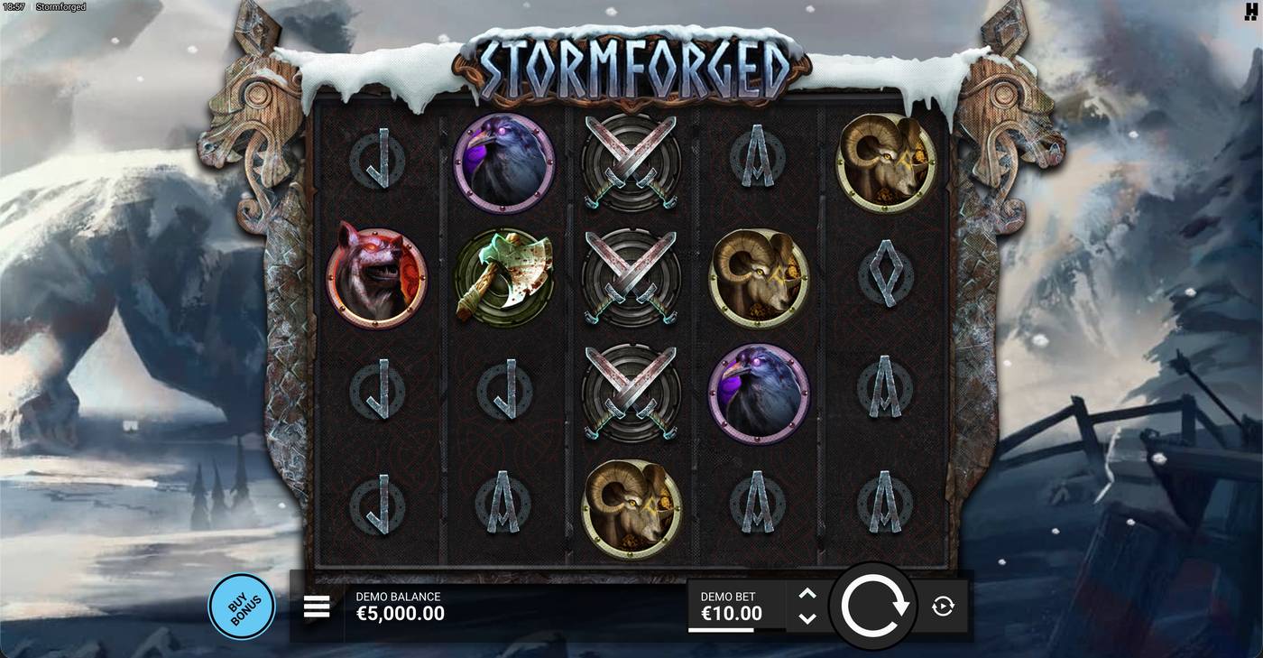 Stormforged: image of main menu