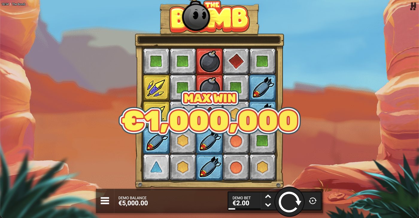 The Bomb: image of main menu