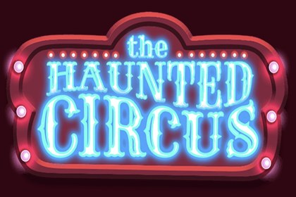The Haunted Circus Online Slot Logo