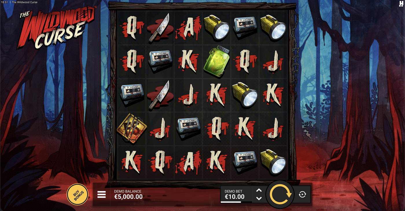 The Wildwood Curse: image of main menu