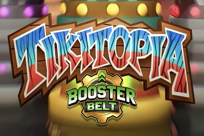 Tikitopia BoosterBelt Online Slot Logo
