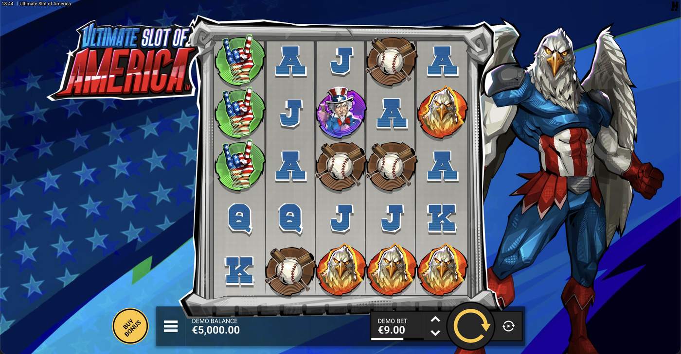 Ultimate Slot of America: image of main menu
