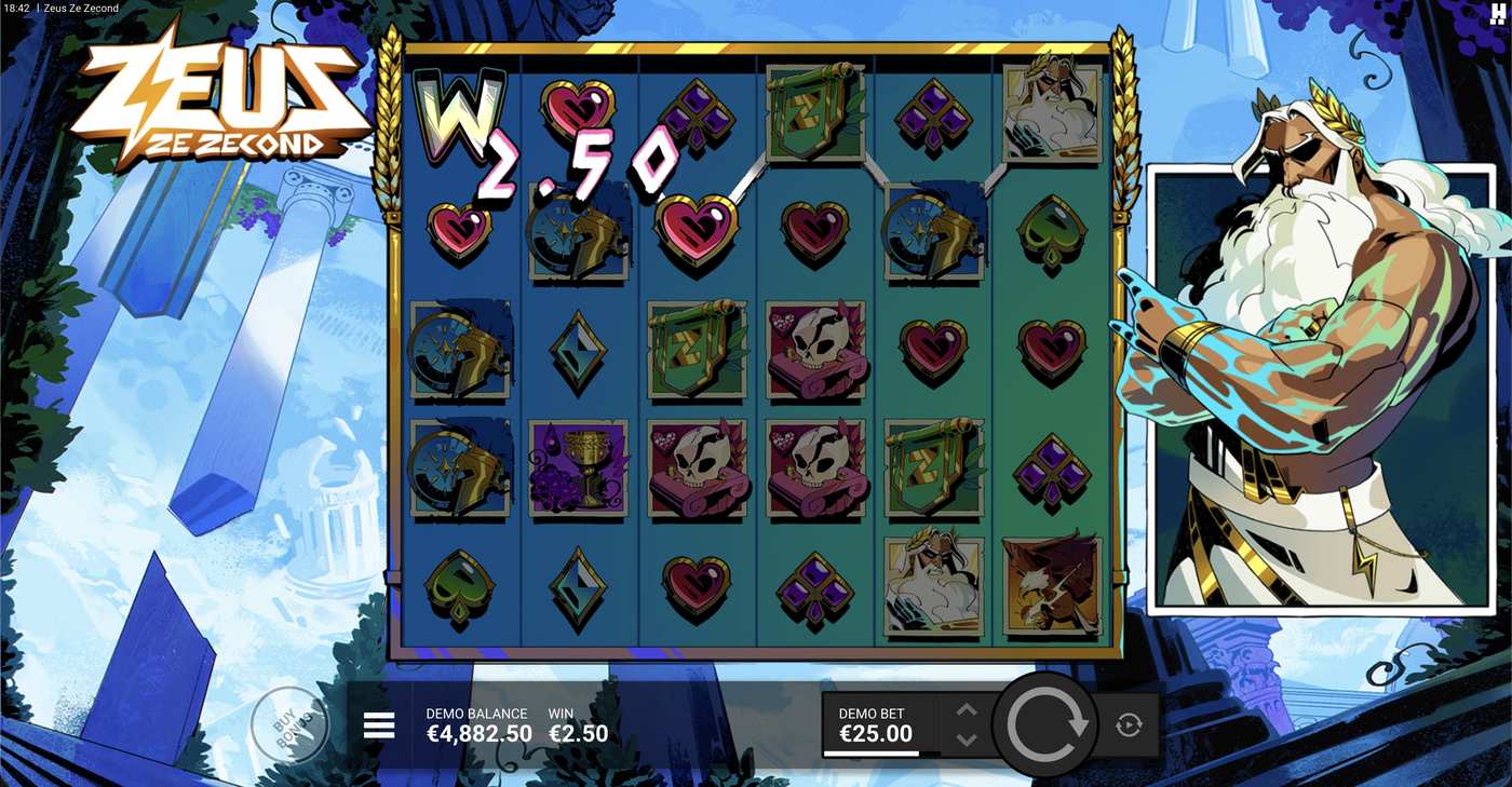 Zeus Ze Zecond: image of winning