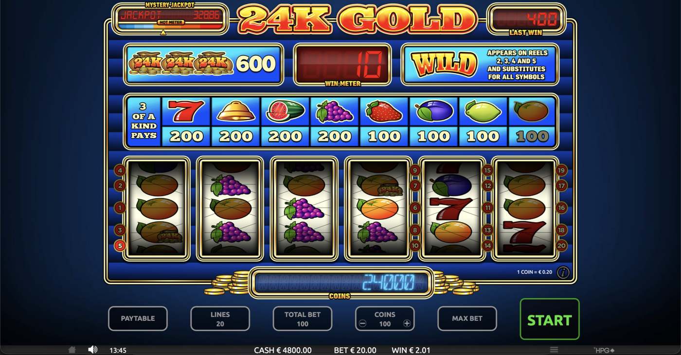 24K Gold: image of winning