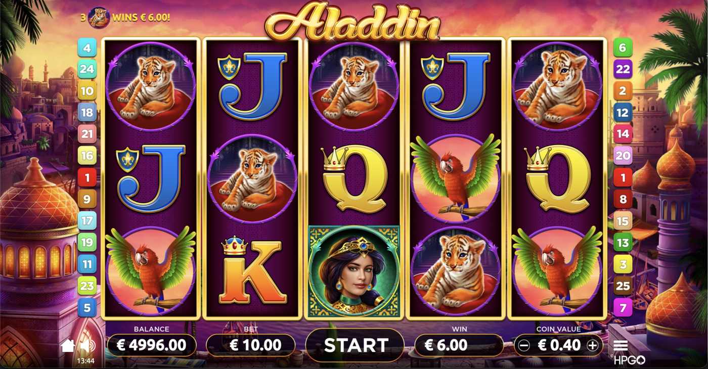 Aladdin: image of winning