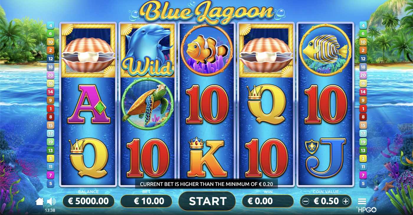 Blue Lagoon: image of main menu