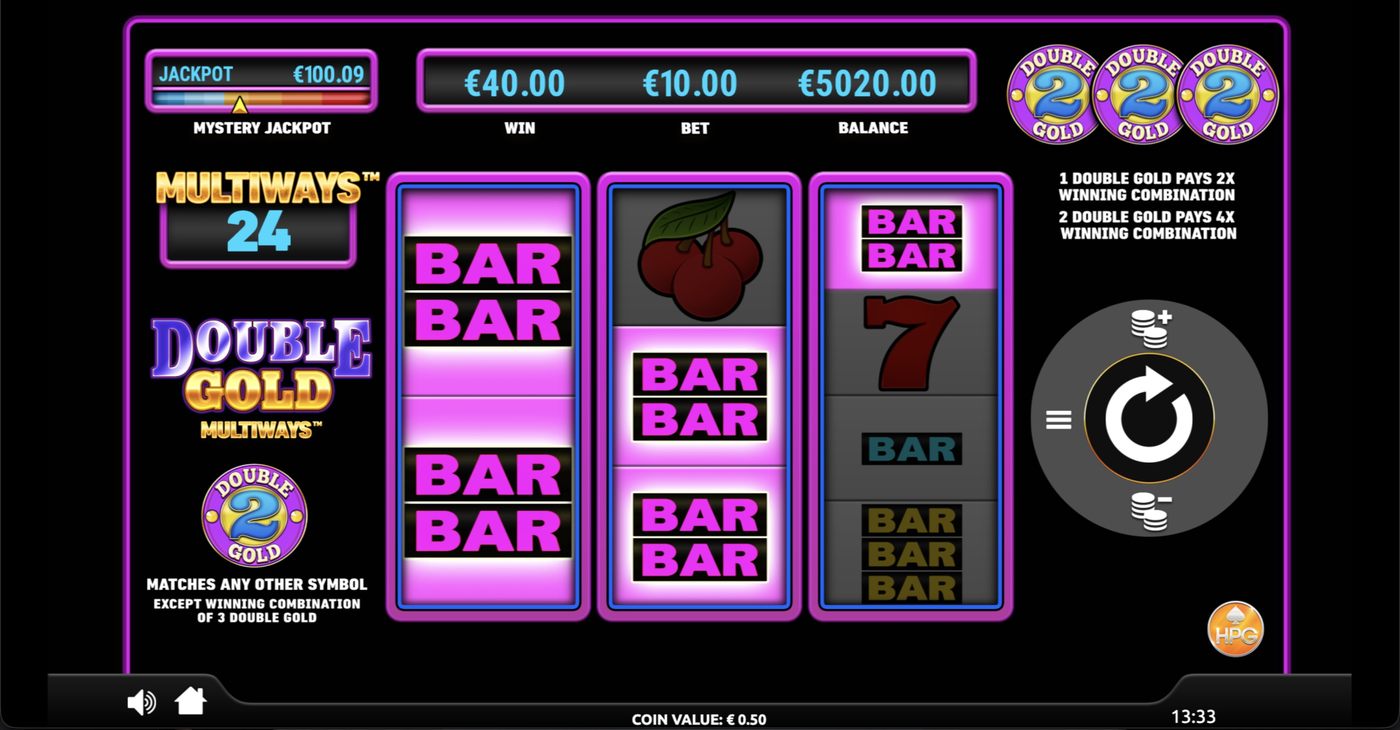 Double Gold Multiways: image of winning